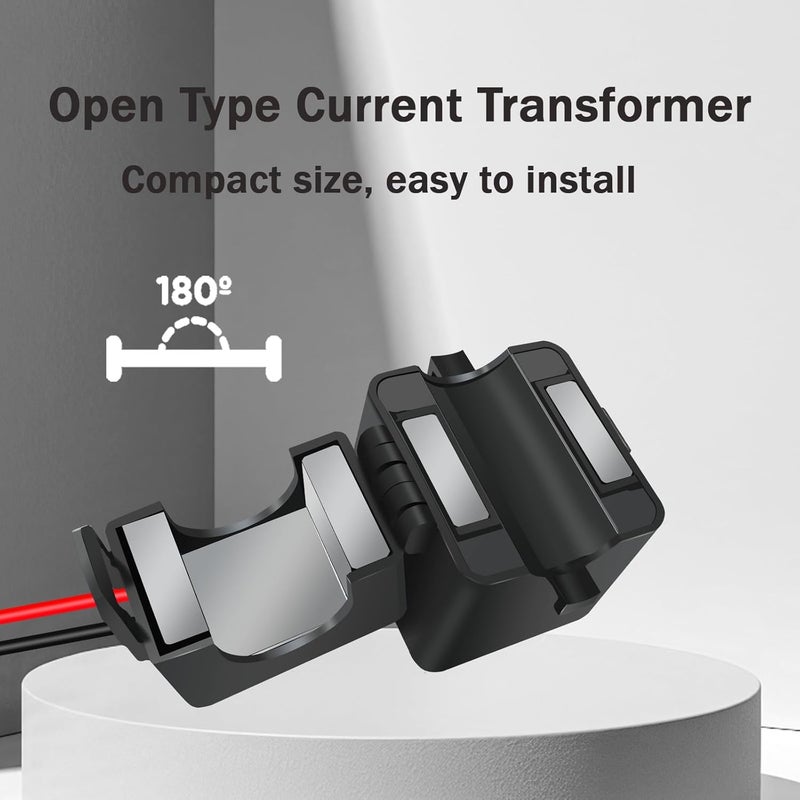 nodehawk 100A Split Core Current Sensor Transformer 1000:1 Ratio AC Current Transformer Coil, Mini Split-CT for Energy Meter - Image 4